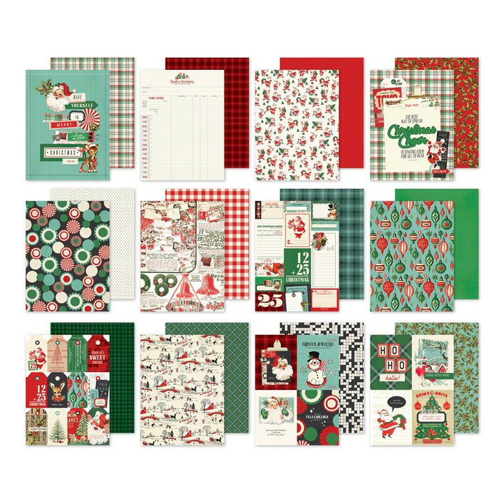 Simple Stories Simple Vintage Holly Jolly - 6x8 Paper Pad