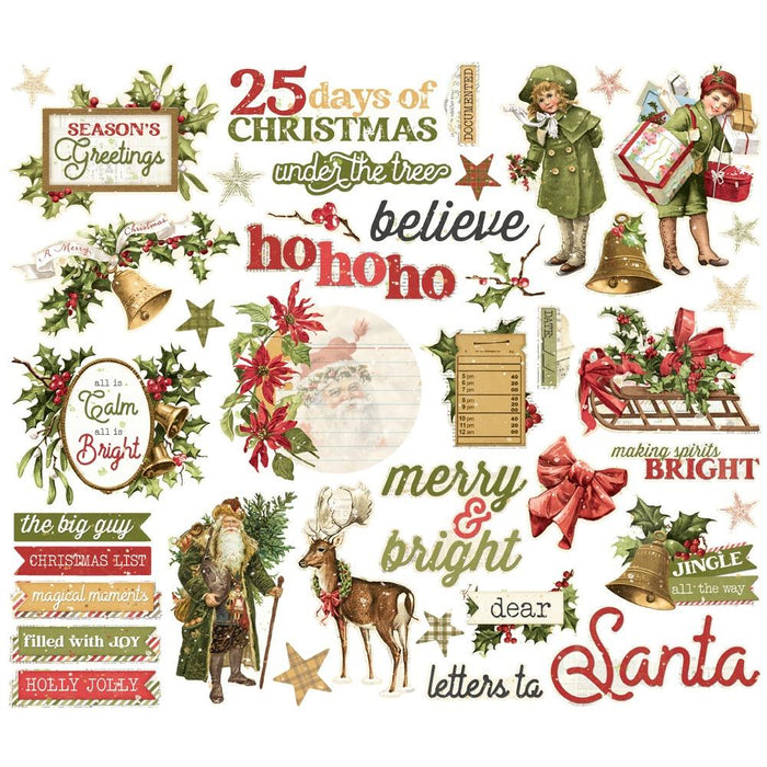 Simple Stories Simple Vintage Yuletide - Bits & Pieces