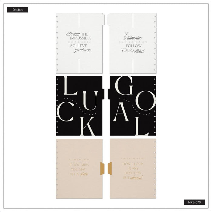 Me & My Big Ideas Happy Planner - Neutral Chic Big Notebook