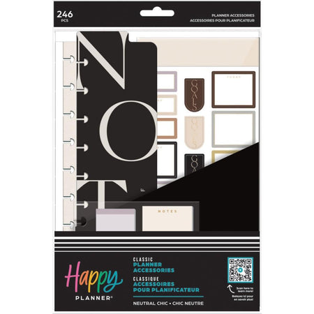 Me & My Big Ideas Happy Planner - Neutral Chic Accessory Pack