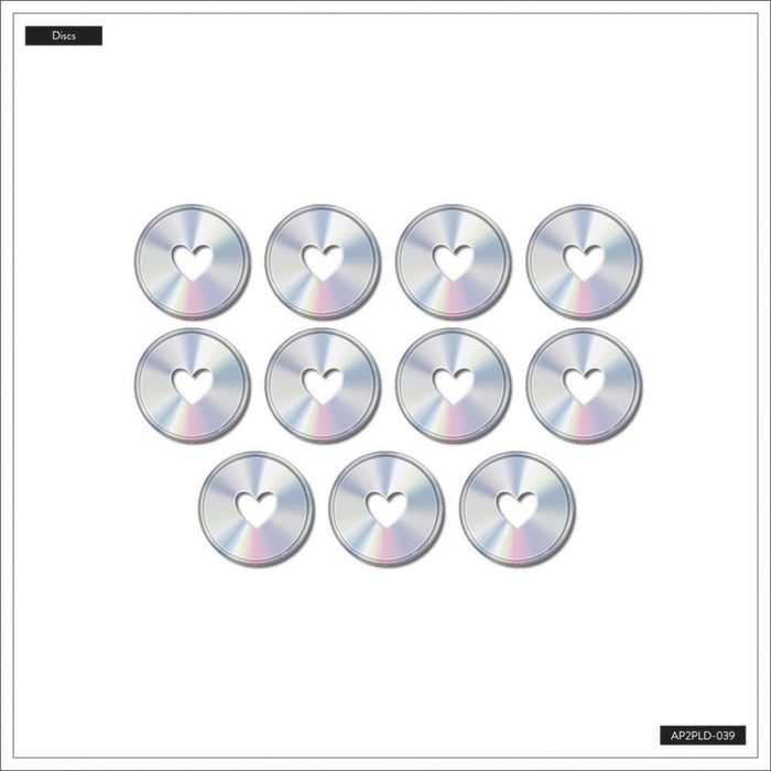Me & My Big Ideas Happy Planner - Holographic Medium Plastic Discs