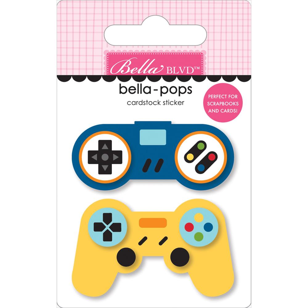 Bella Blvd Teen Vibe Carson - Game Over Bella-Pops 3D Sticker