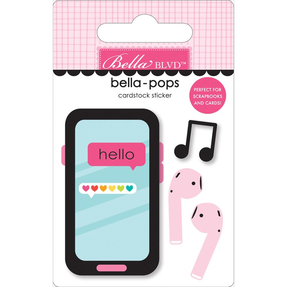 Bella Blvd Teen Vibe Caitlyn - Where's My Phone?  Bella-Pops 3D Sticker