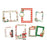 Simple Stories Simple Vintage Holly Jolly - Chipboard Frames