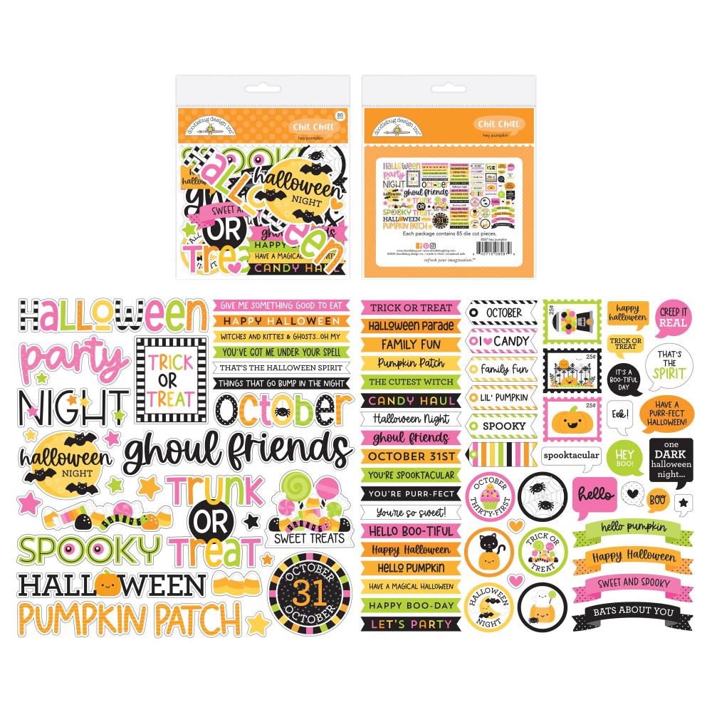 Doodlebug Design Hey Pumpkin - Chit Chat