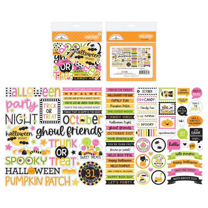 Doodlebug Design Hey Pumpkin - Chit Chat