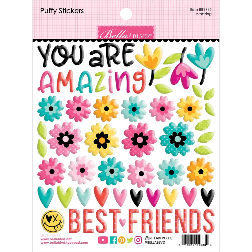 Bella Blvd Teen Vibe Caitlyn - Amazing Puffy Stickers