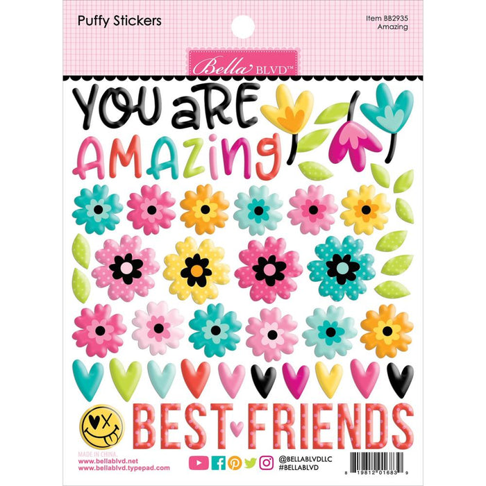 Bella Blvd Teen Vibe Caitlyn - Amazing Puffy Stickers
