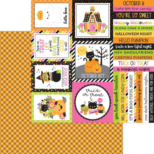 Doodlebug Design Hey Pumpkin - Pumpkin Patch Plaid