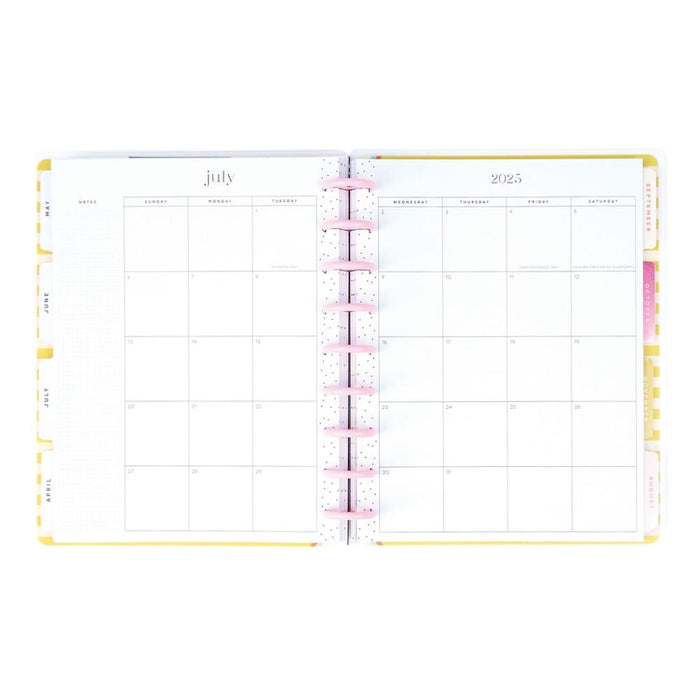 Me & My Big Ideas Happy Planner - Lush Linens Classic 12 Month 2025 Planner