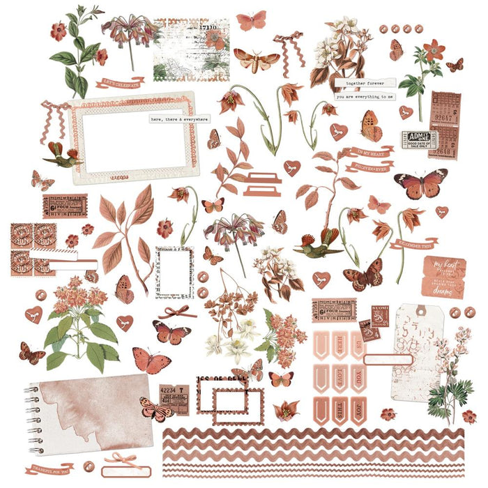 49 & Market Color Swatch Terracotta- Laser Cut Elements