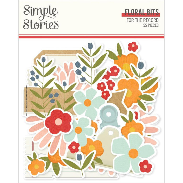 Simple Stories For The Record - Floral Bits & Pieces