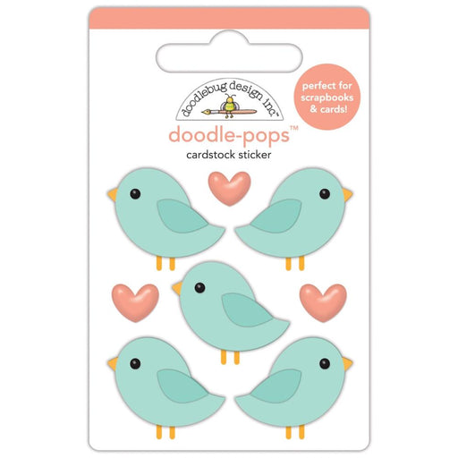 Doodlebug Design Farmhouse - Birds Of A Feather Doodle-Pops 3D Sticker