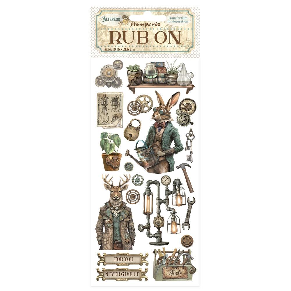 Stamperia Alterego - Gears & Tools Rub-Ons