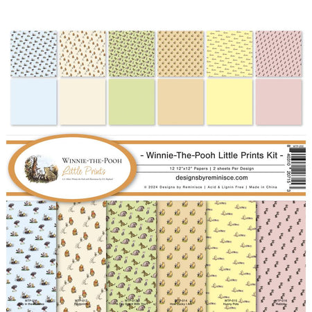 Reminisce Winnie The Pooh Little Prints - Collection Kit
