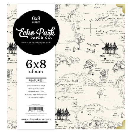 Echo Park The House At Pooh Corner - Hundred Acre Wood 6x8 Binder