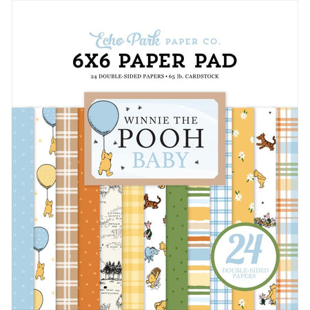 Echo Park Winnie The Pooh Baby - 6x6 Pad