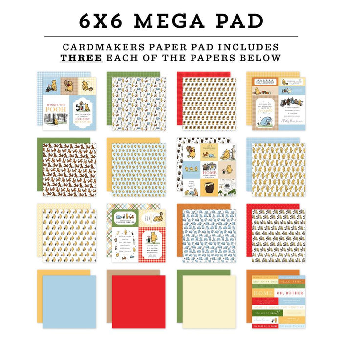 Echo Park The House At Pooh Corner - 6x6 Mega Pad