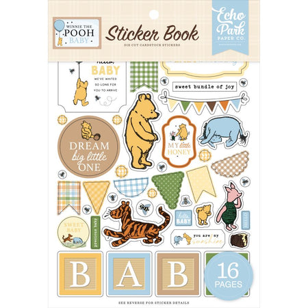 Echo Park Winnie The Pooh Baby - Sticker Book
