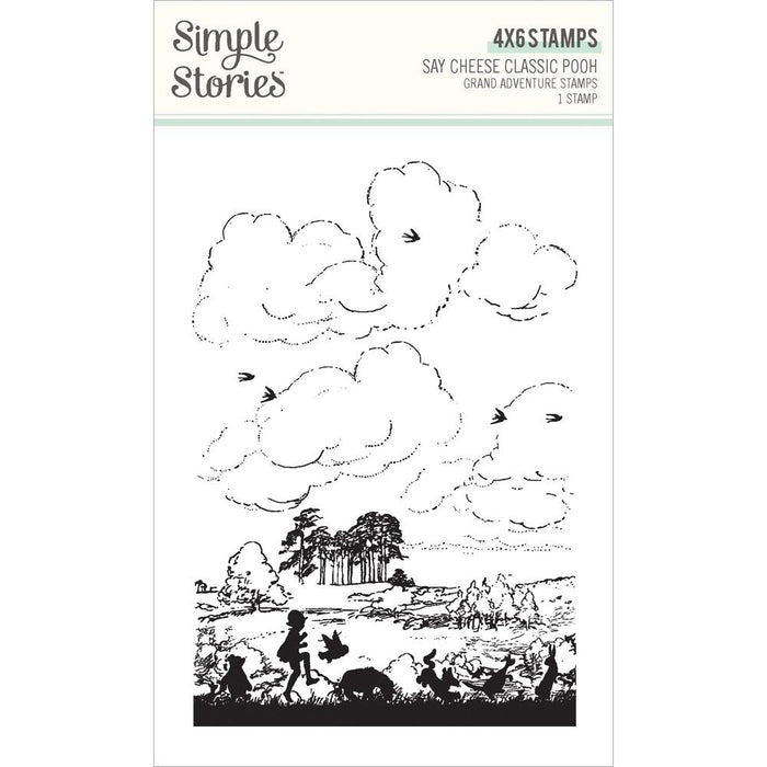 Simple Stories Say Cheese Classic Pooh - Grand Adventure Clear Stamps