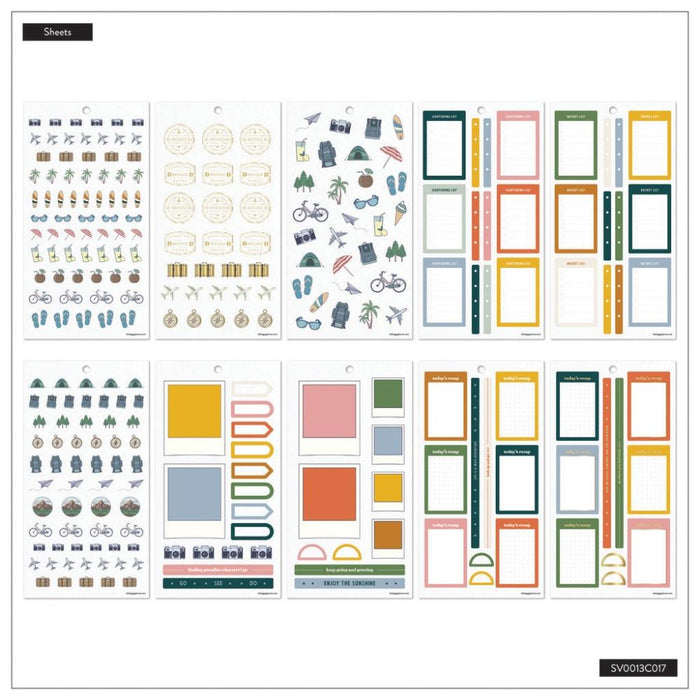 Me & My Big Ideas Happy Planner Sticker Value Pack - See The World