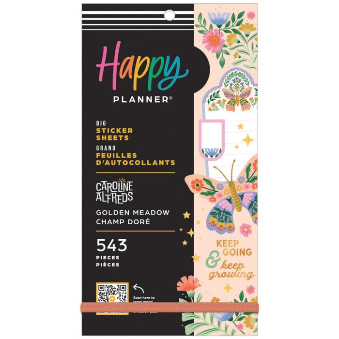 Me & My Big Ideas Happy Planner BIG Sticker Value Pack - Golden Meadow