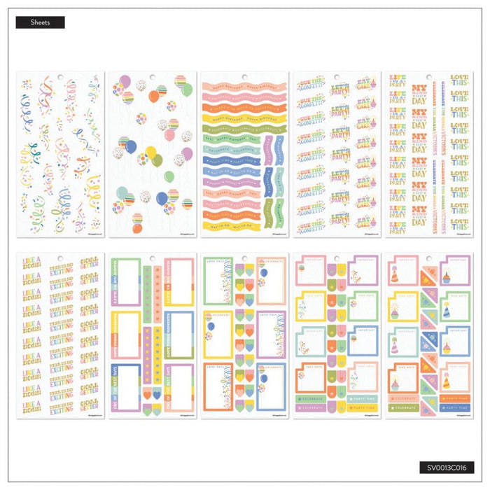 Me & My Big Ideas Happy Planner Sticker Value Pack - Celebrate