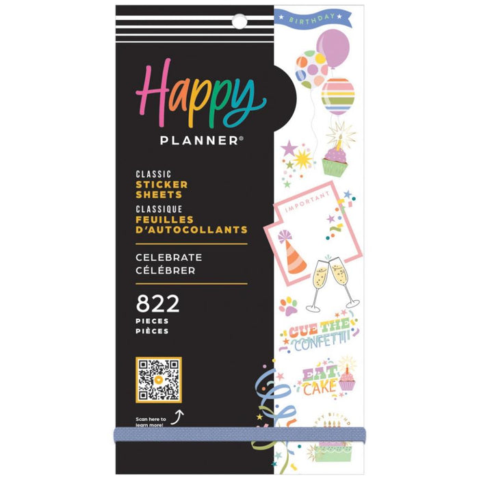 Me & My Big Ideas Happy Planner Sticker Value Pack - Celebrate