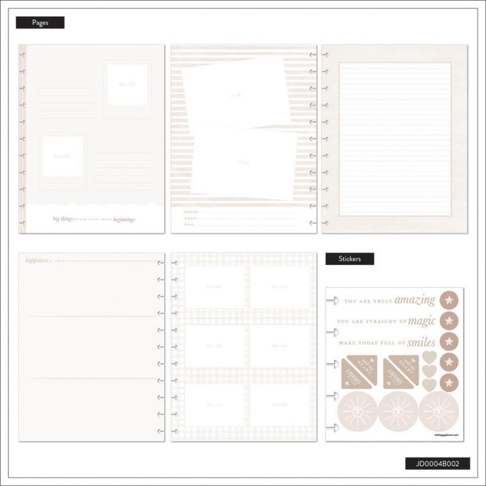 Me & My Big Ideas Happy Planner - Pure Joy Baby BIG Memory Keeping Journal