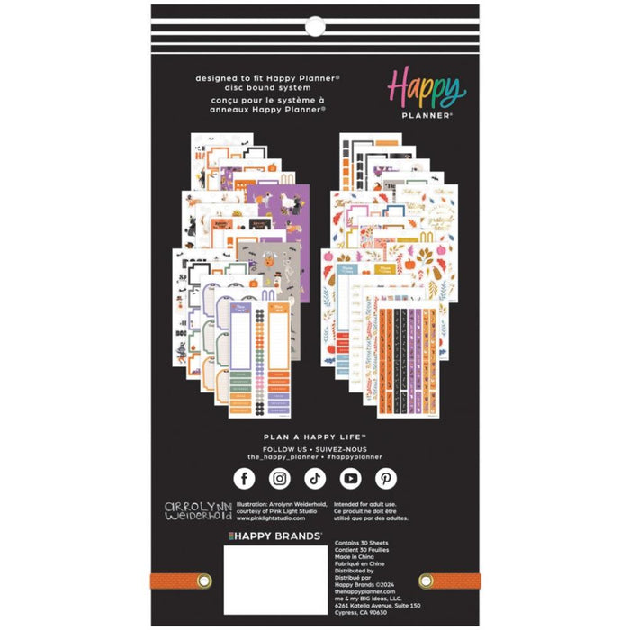 Me & My Big Ideas Happy Planner Sticker Value Pack - Autumn