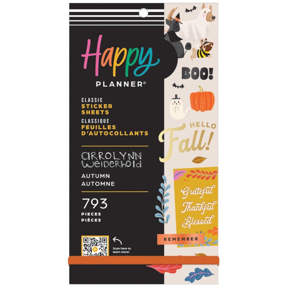 Me & My Big Ideas Happy Planner Sticker Value Pack - Autumn