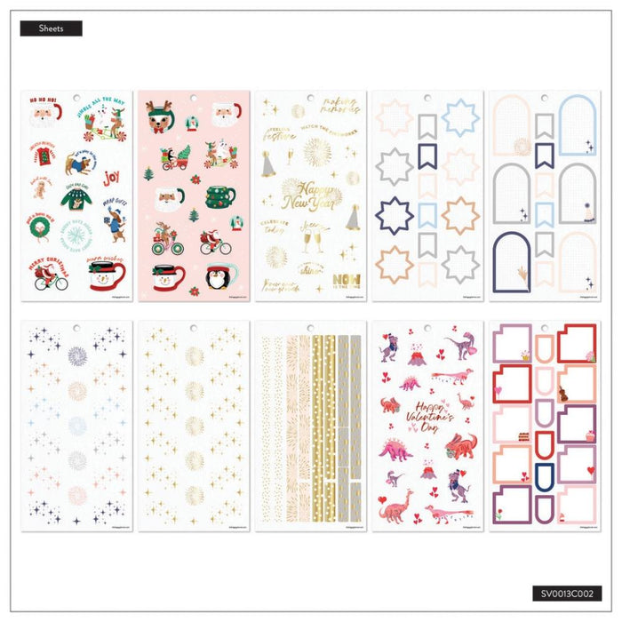 Me & My Big Ideas Happy Planner Sticker Value Pack - Winter
