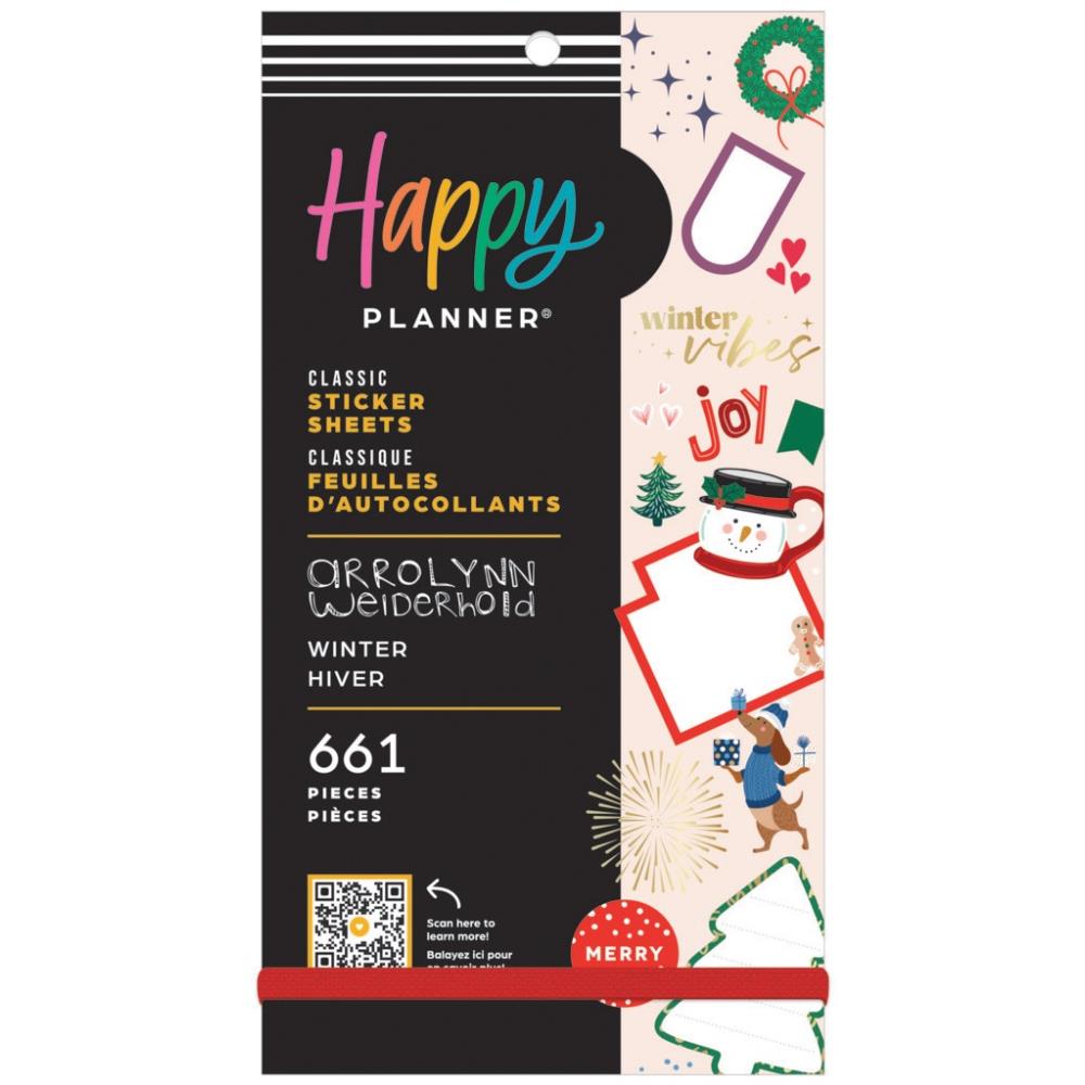 Me & My Big Ideas Happy Planner Sticker Value Pack - Winter