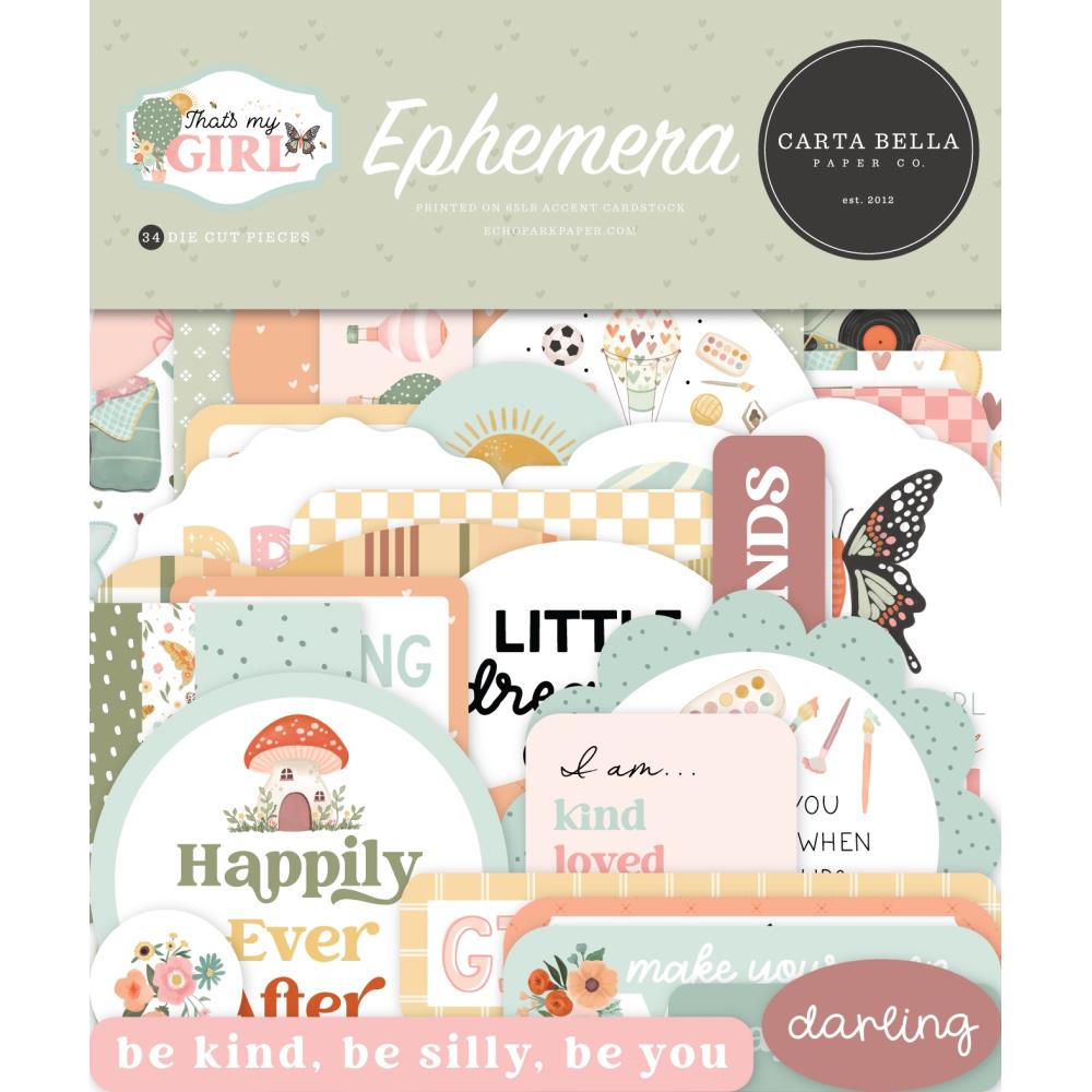 Carta Bella That's My Girl - Ephemera Icons