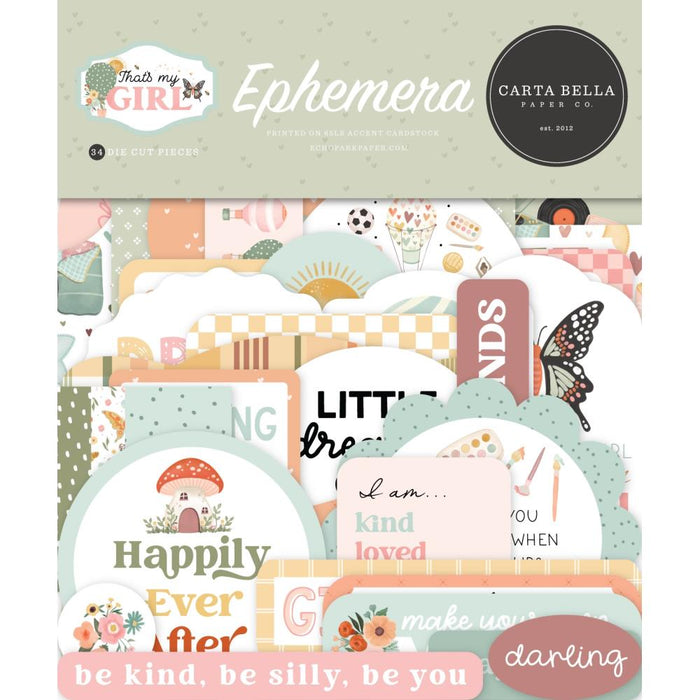 Carta Bella That's My Girl - Ephemera Icons