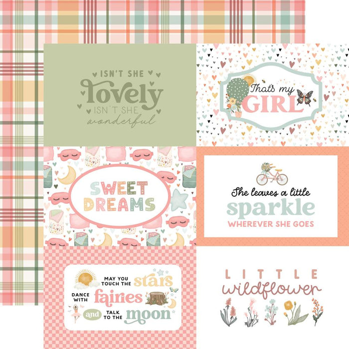 Carta Bella That's My Girl - 6x4 Journaling Cards