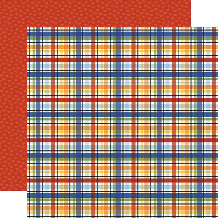 Echo Park Born To Travel - See The Sights Plaid