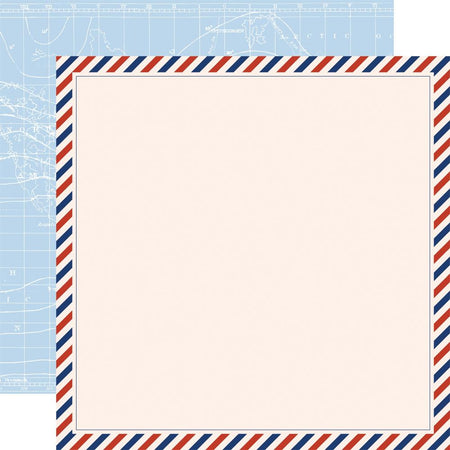 Echo Park Born To Travel - Postcard