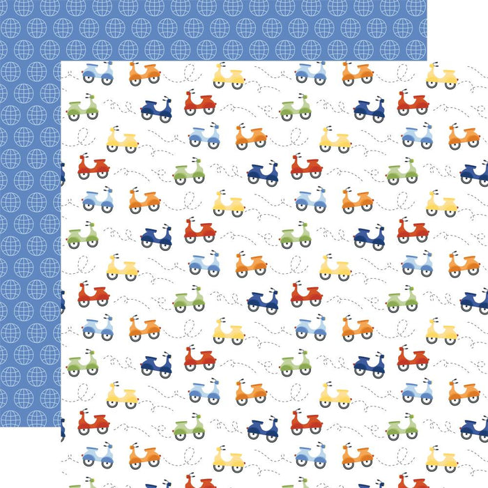 Echo Park Born To Travel - Adventure Awaits Mopeds