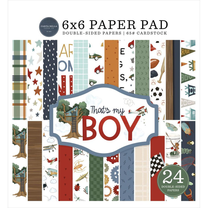 Carta Bella That's My Boy - 6x6 Pad