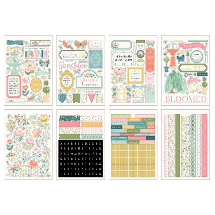 Carta Bella Secret Garden - Sticker Book