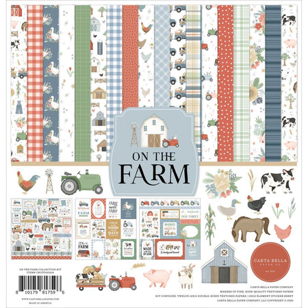 Carta Bella On The Farm - 12x12 Collection Kit