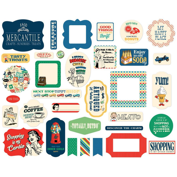 Carta Bella Mercantile - Ephemera Icons