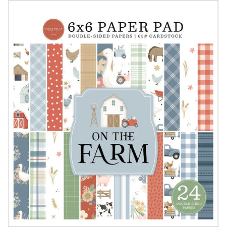 Carta Bella On The Farm - 6x6 Pad