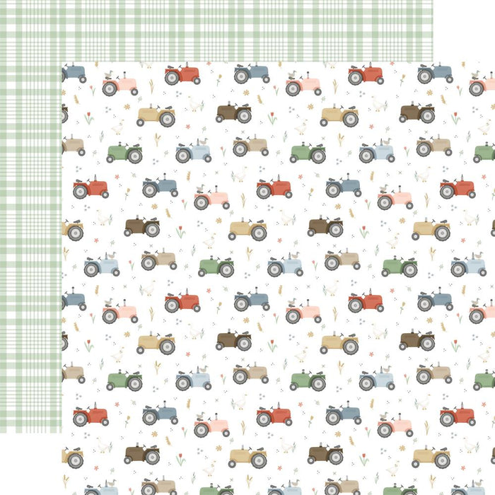 Carta Bella On The Farm - Tractors