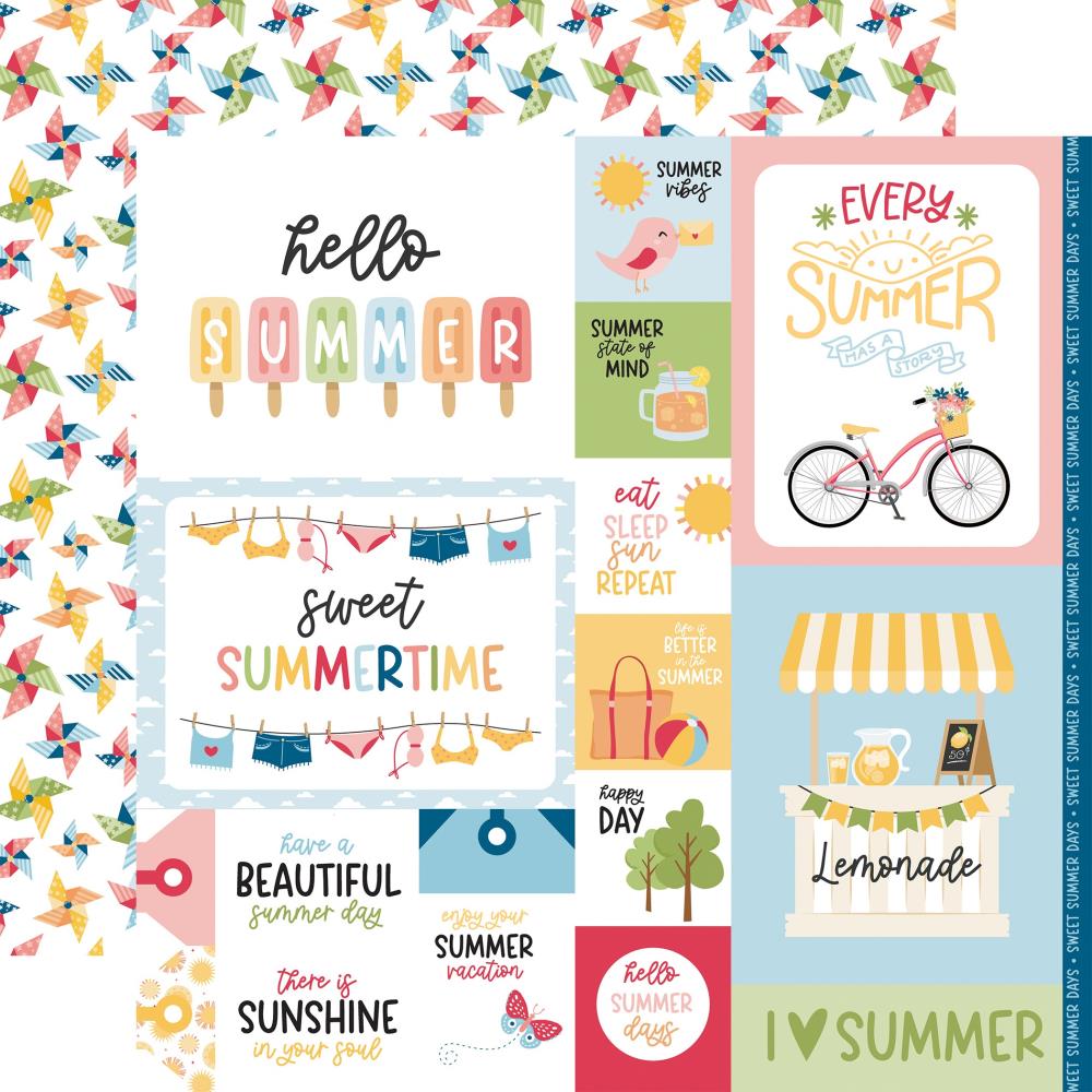 Echo Park Have A Great Summer - Multi Journaling Cards