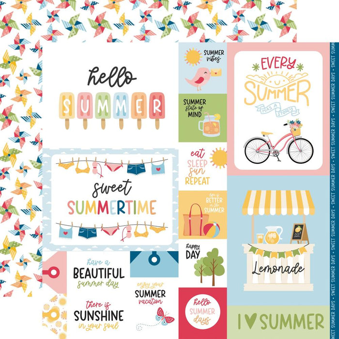 Echo Park Have A Great Summer - Multi Journaling Cards