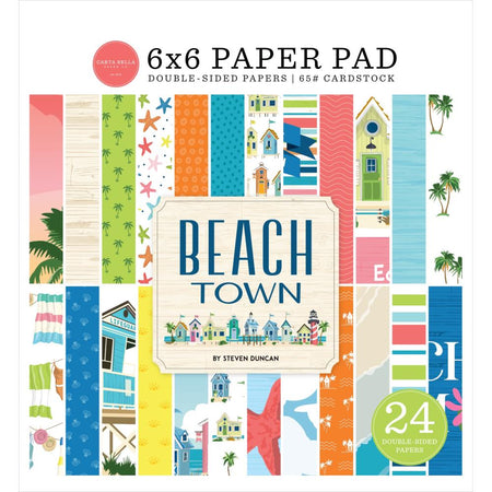 Carta Bella Beach Town - 6x6 Pad