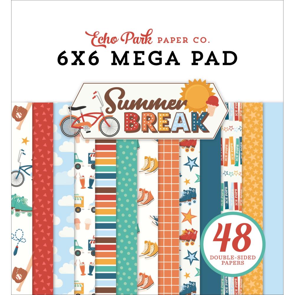 Echo Park Summer Break - 6x6 Mega Pad