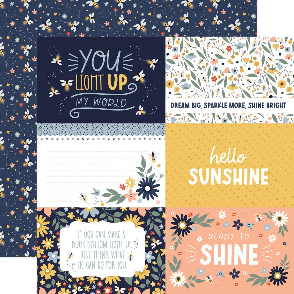 Echo Park Firefly - 6x4 Journaling Cards